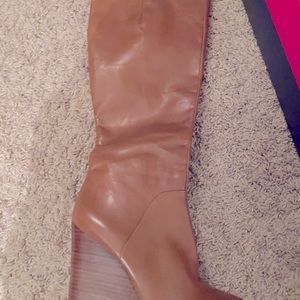 Camel color boots